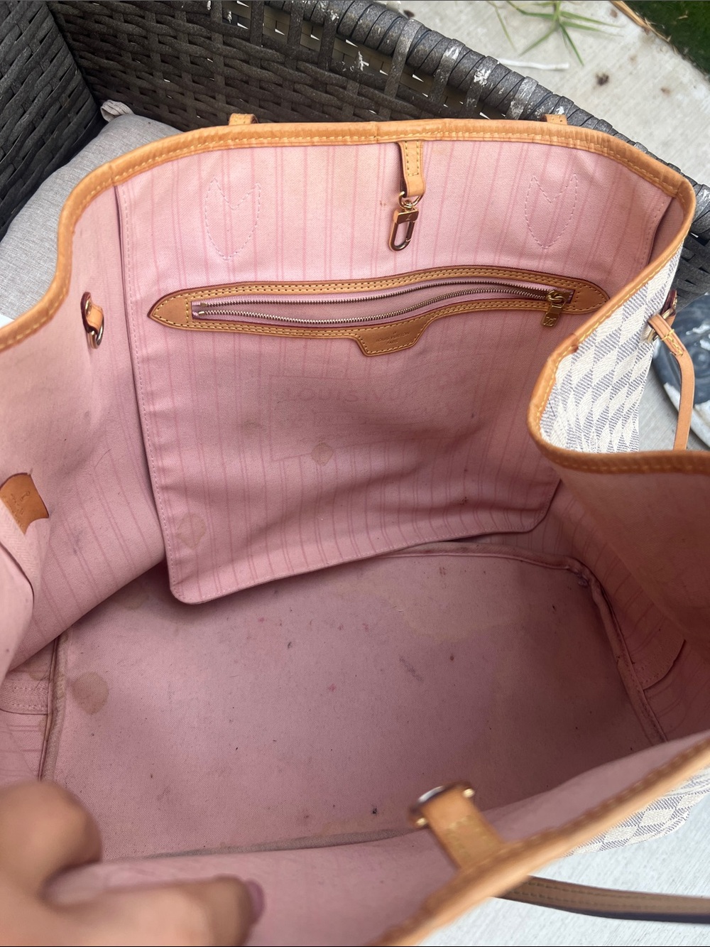 Louis Vuitton Neverfull Gm Daimer - Picture 9 of 9